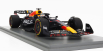 Spark-model Red bull F1  Rb18 Team Oracle Red Bull Racing N 1 Winner Belgium Gp World Champion 2022 Max Verstappen 1:18 Matná Modrá Žlutá Červená