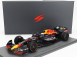 Spark-model Red bull F1  Rb18 Team Oracle Red Bull Racing N 1 Winner Japan Gp With Pit Board World Champion 2022 Max Verstappen 1:18 Matná Modrá Žlutá Červená