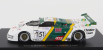 Spark-model Spice Se86c 3.3l V8 Team Pierre Alain Lombardi N 151 24h Le Mans 1989 P.a.lombardi - B.sotty - F.magnini 1:43 Bílá Zelená