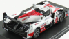 Spark-model Toyota Ts050 Hybrid 2.4l Turbo V6 Team Toyota Gazoo Racing N 8 Winner 24h Le Mans 2018 F.alonso - S.buemi - K.nakajima 1:87 Bílá Červená Černá