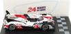 Spark-model Toyota Ts050 Hybrid Team Toyota Gazoo Racing N 8 Winner 24h Le Mans 2019 S.buemi - K.nakajima - F.alonso 1:87 Bílá Červená Černá