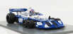 Spark-model Tyrrell F1  P34 Elf N 4 2nd Canada Gp 1977 P.depailler 1:18 Modrá Bílá