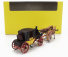 Starline models Accessories Diligenza Con Cocchiere E Cavalli - Carrozza 1850-1880 - Postkutsche Landauer With Figure And Horses 1:43 Žlutá Hnědá Červená