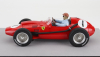 Tecnomodel Ferrari F1  Dino 246 N 1 Winner British Gp (with Pilot Figure) 1958 Peter Collins 1:18 Red