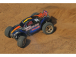 RC auto Traxxas Nitro Rustler 1:10 TQi RTR, stříbrno-červená