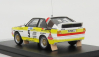 Trofeu Audi Quattro Sport N 5 Rally Sweden 1985 W.rohrl - C.geistdorfer 1:43 Bílá Žlutá Hnědá