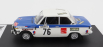 Trofeu BMW 2002 Ti (night Version) N 76 Rally Montecarlo 1973 A.kridel - J.brandenburger 1:43 Modrá Bílá