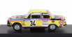 Trofeu BMW 2002ti (night Version) N 34 Rally Montecarlo 1975 P.bos - C.durkaleck 1:43 Žlutá Černá