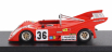 Trofeu Cheetah G601 Team Cheetah Racing N 36 24h Le Mans 1976 D.brillat - M.degoumois - J.c.depince Depnic 1:43 Red