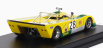 Trofeu Chevron B21 Fvc Cosworth N 28 Rally Vila Real 1972 Jose Juncadella 1:43 Žlutá Zelená