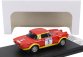 Trofeu Fiat 124 Abarth (night Version) N 5 6th Rally 1000 Lakes 1974 Leo Kinnunen - Also Aho 1:43 Červená Žlutá