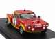 Trofeu Fiat 124 Abarth (night Version) N 6 Rally Portugal 1975 Alcide Paganelli - Nini Russo 1:43 Červená Žlutá