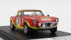 Trofeu Fiat 124 Abarth Rally (night Version) N 38 Rally East African Safari 1974 R.ulyate - I.smith 1:43 Červená Žlutá