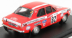 Trofeu Ford england Escort Mki (night Version) N 82 Rally Montecarlo 1972 G.van Lennep - J.klein 1:43 Červená Bílá