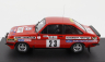 Trofeu Ford england Escort Mkii Rs2000 (night Version) N 23 Rally Montecarlo 1979 A.beauchef - J.r.dubois 1:43 Red