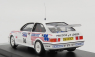 Trofeu Ford england Sierra Rs Cosworth N 36 Rally Rac Lombard 1987 C.mellors - H.white 1:43 Bílá