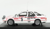 Trofeu Ford england Sierra Xr4i 4x4 Cosworth (night Version) N 5 Rally Monte Carlo 1987 S.blomqvist - B.berglund 1:43 Bílá