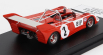 Trofeu Lola T292 N 2 Rally Vila Do Conde 1973 Santos Mendoza 1:43 Červená Bílá