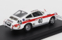 Trofeu Porsche 911s Coupe N 40 24h Le Mans 1971 Jean Egreteaud - Jean Marie Jacquemin 1:43 Bílá Červená