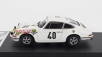 Trofeu Porsche 911s Coupe Team Auguste Veuillet N 40 2nd Gt Class 24h Le Mans 1969 G.chasseuil - C.ballot Lena 1:43 Bílá