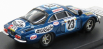 Trofeu Renault A110 Alpine N 23 Rally Safari 1975 B.neyret - J.terramorsi 1:43 Blue Met