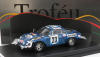 Trofeu Renault A110 Alpine N 23 Rally Safari 1975 B.neyret - J.terramorsi 1:43 Blue Met