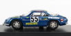 Trofeu Renault Alpine A110 N 55 Winner Class 1000km Spa 1970 J.m.jacquemin - B.palayer 1:43 Blue Met
