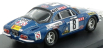 Trofeu Renault Alpine A110 N 8 Rally Du Maroc 1974 Tahitien - G.de Warren 1:43 Blue Met