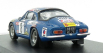 Trofeu Renault Alpine A110 N 8 Rally Du Maroc 1974 Tahitien - G.de Warren 1:43 Blue Met