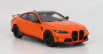 Truescale BMW 4-series M4 M-performance (g82) 2021 1:18 Orange