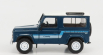 Truescale Land rover Defender 90 Wagon Lhd 1983 1:64 Stratos Blue