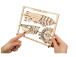 Ugears 2.5D dřevěné mechanické puzzle vzducholoď Zeppelin