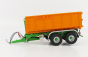 Universal hobbies Joskin Silo-cargo Lift 5400 D18 Trailer For Tractor 2004 1:32 Oranžová Zelená