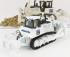 Universal hobbies Komatsu D155ax-7 Ruspa Cingolata 2010 - Tractor Scraper 1:50 Bílá