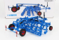 Universal hobbies Lemken Smaragd 9/600k - Semi-mounted Field Cultivator 1:32 Blue