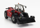 Universal hobbies Massey ferguson Mf Th.8043 Telescopic Tractor - Elevatore 1:32 Červená Šedá