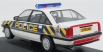 Vanguards Vauxhall Carlton 2.6li West Mercia Police 1989 1:43 Bílá Modrá Žlutá