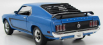 Welly Ford usa Mustang Boss 302 1969 1:18 Modrá Matná Černá