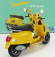 Welly Piaggio Vespa Gts Super 2008 1:12 Žlutá