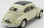Welly Volkswagen Beetle Classic Closed Roof 1950 1:18 Ivory