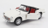 Whitebox Honda S800 Spider Cabriolet Open Rhd 1966 1:24 Bílá