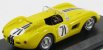 Art-model Ferrari 500 Trc Spider N 71 Sebring 1958 De La Mesa - Gonzalez - Gomez - Mena 1:43 Žlutá