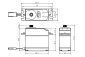 B-12MG ANALOG servo (12kg-0,23s/60°)