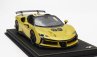 Bbr-models Ferrari Sf90 Xx Stradale Spider 2024 - Con Vetrina - With Showcase 1:18 Giallo Montecarlo - Žlutá S Černou