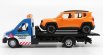 Bburago Mercedes benz Sprinter Soccorso Stradale + Jeep Renegade 1:43