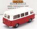 Brekina plast Fiat 238 Minibus 1966 1:87 Červená Bílá