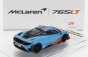 Cm-models Mclaren 765lt With Racing Set Wheels 2020 1:64 Světle Modrá Oranžová