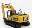 Dm-models Caterpillar Cat320d Pásový bagr se sbíječkou 1:50, žlutá