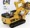 Dm-models Caterpillar Cat347d Pásový bagr 1:50, žlutá