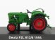 Edicola Deutz F2l 612/6 Tractor 1956 - Con Vetrina - With Showcase 1:43 Zelená